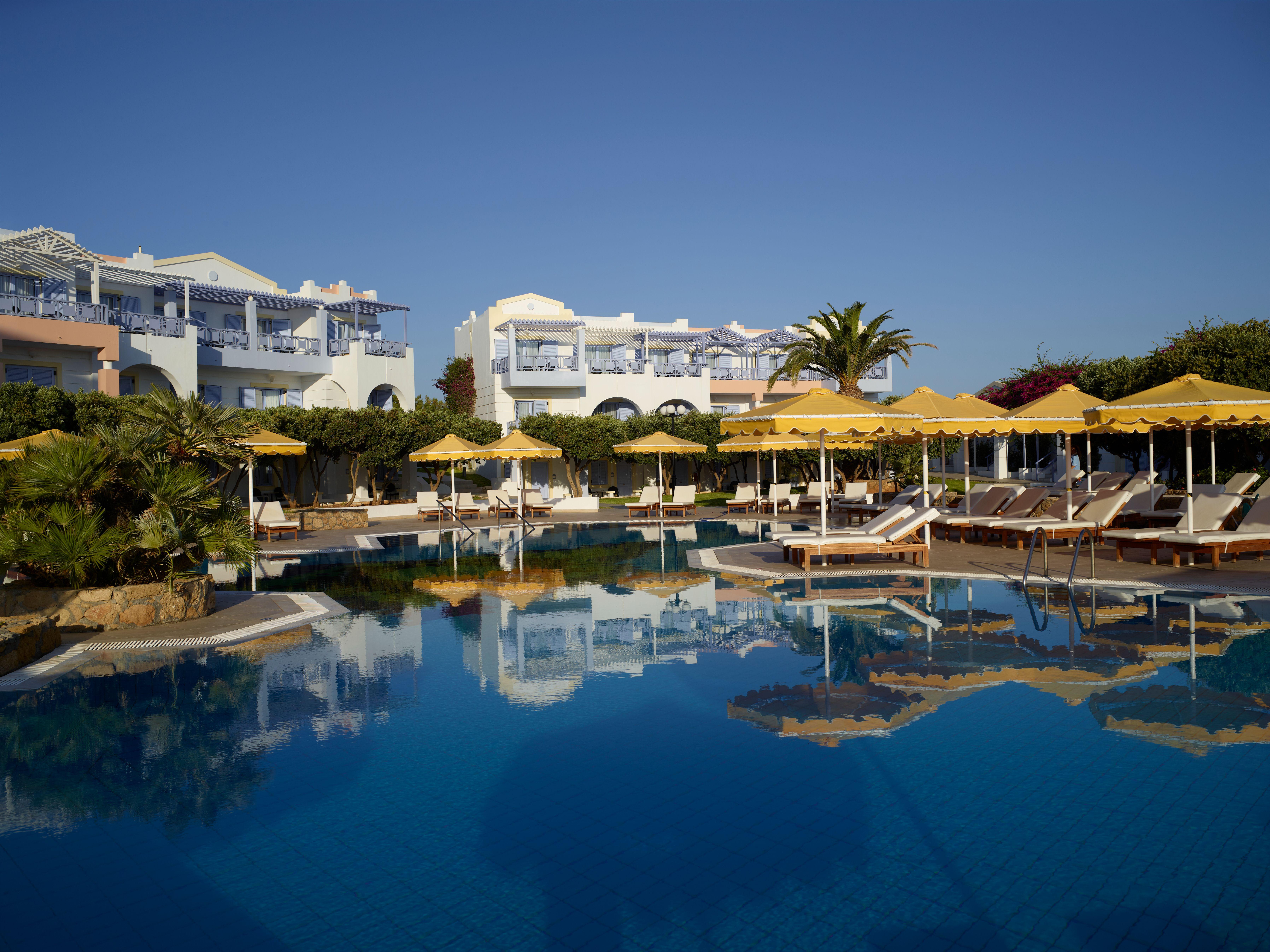 Serita Beach Hotel Khersónisos Eksteriør bilde